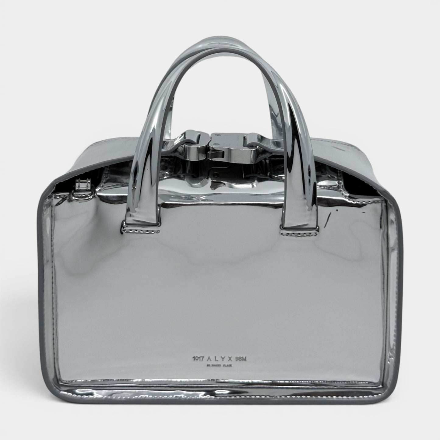 1017 ALYX 9SM Silver Mirror Brie Crossbody Satchel Bag