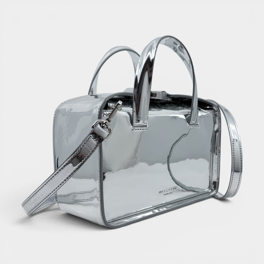 1017 ALYX 9SM Silver Mirror Brie Crossbody Satchel Bag