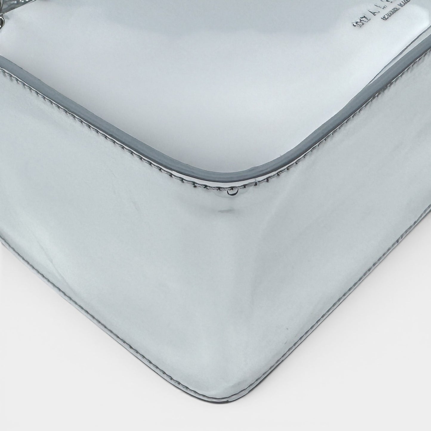 1017 ALYX 9SM Silver Mirror Brie Crossbody Satchel Bag