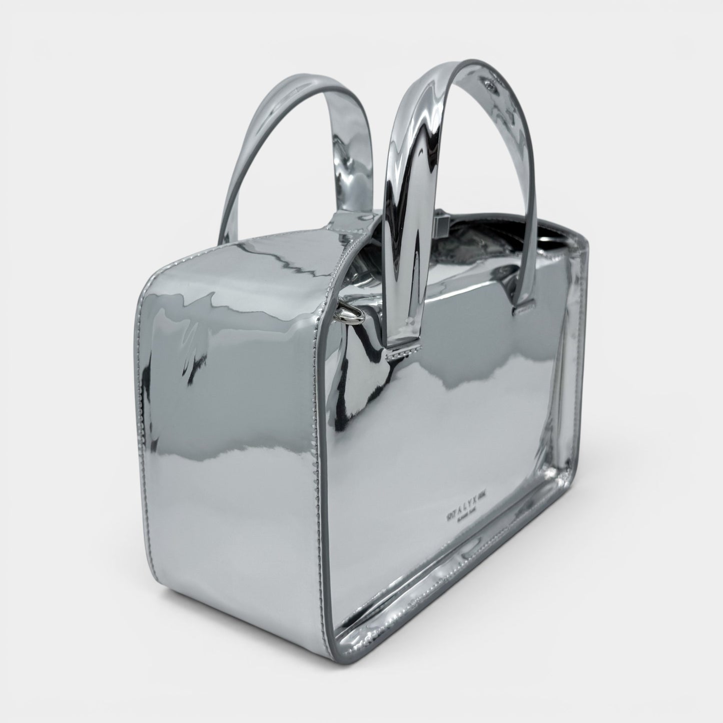 1017 ALYX 9SM Silver Mirror Brie Crossbody Satchel Bag