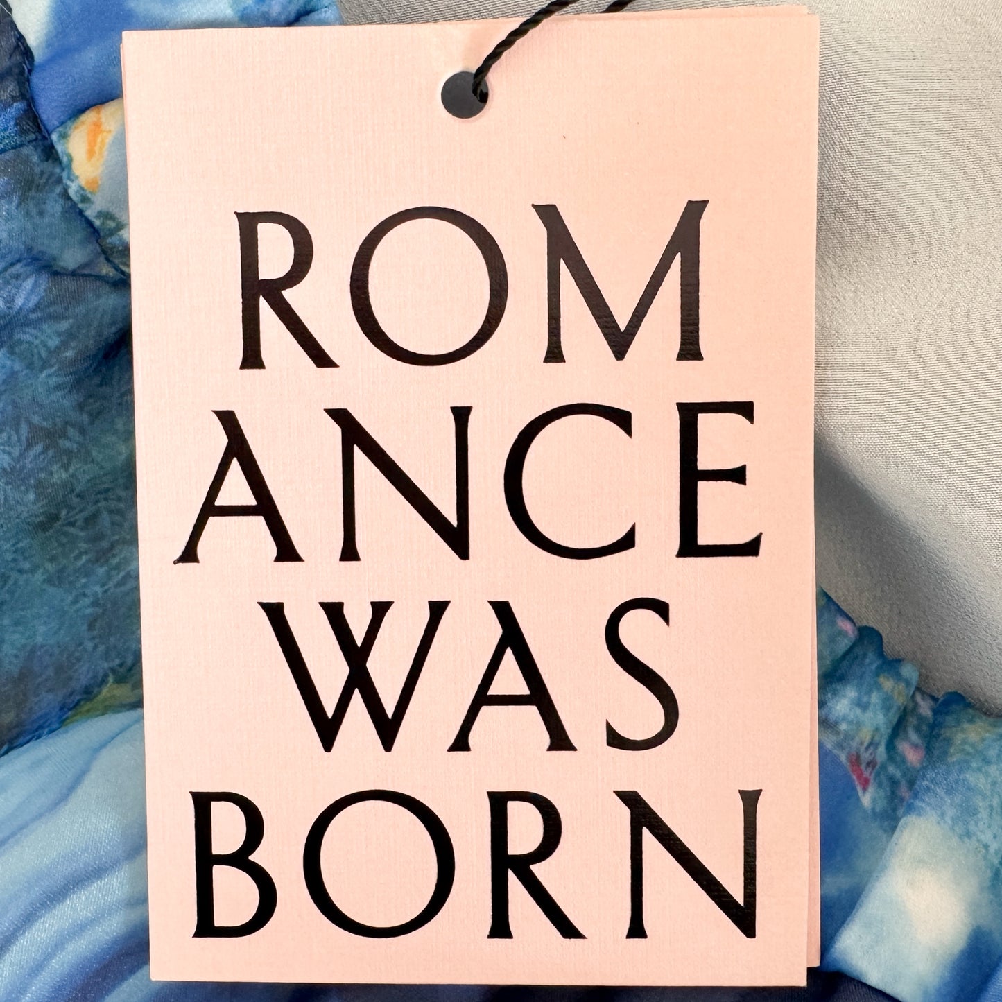 Romance Was Born X Samuel Hodge Blue Petit Palais Print Skirt AU14 [NEW]