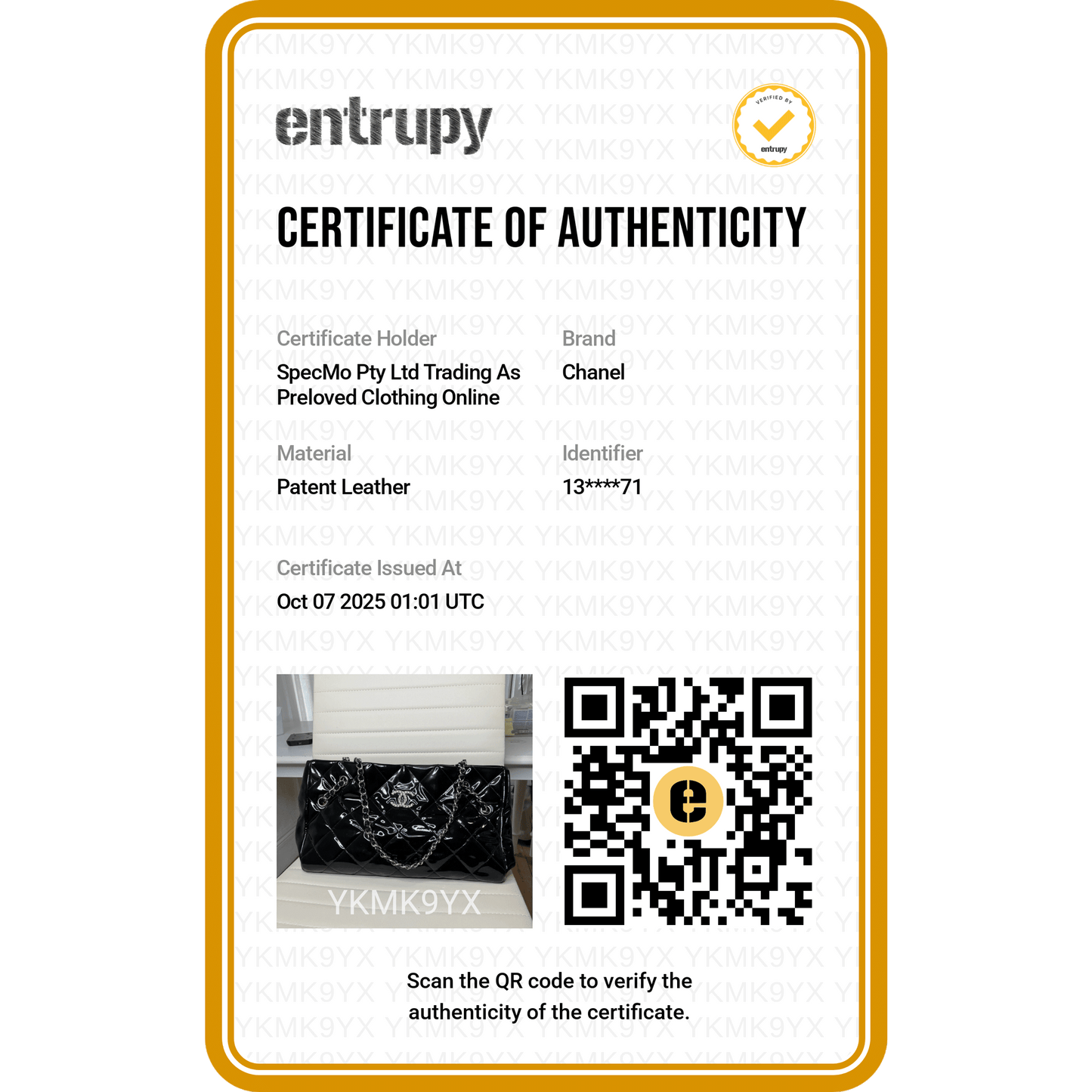 Chanel Black Quilted Patent Leather Brilliant Cells Tote Bag