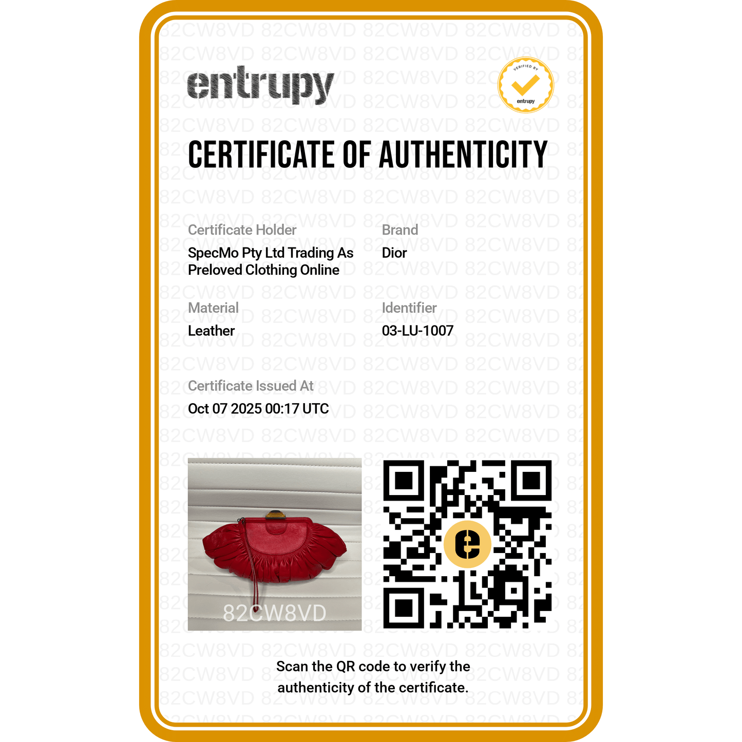 Christian Dior Vintage Red Pleated Leather Galliano Plissé Clutch Bag