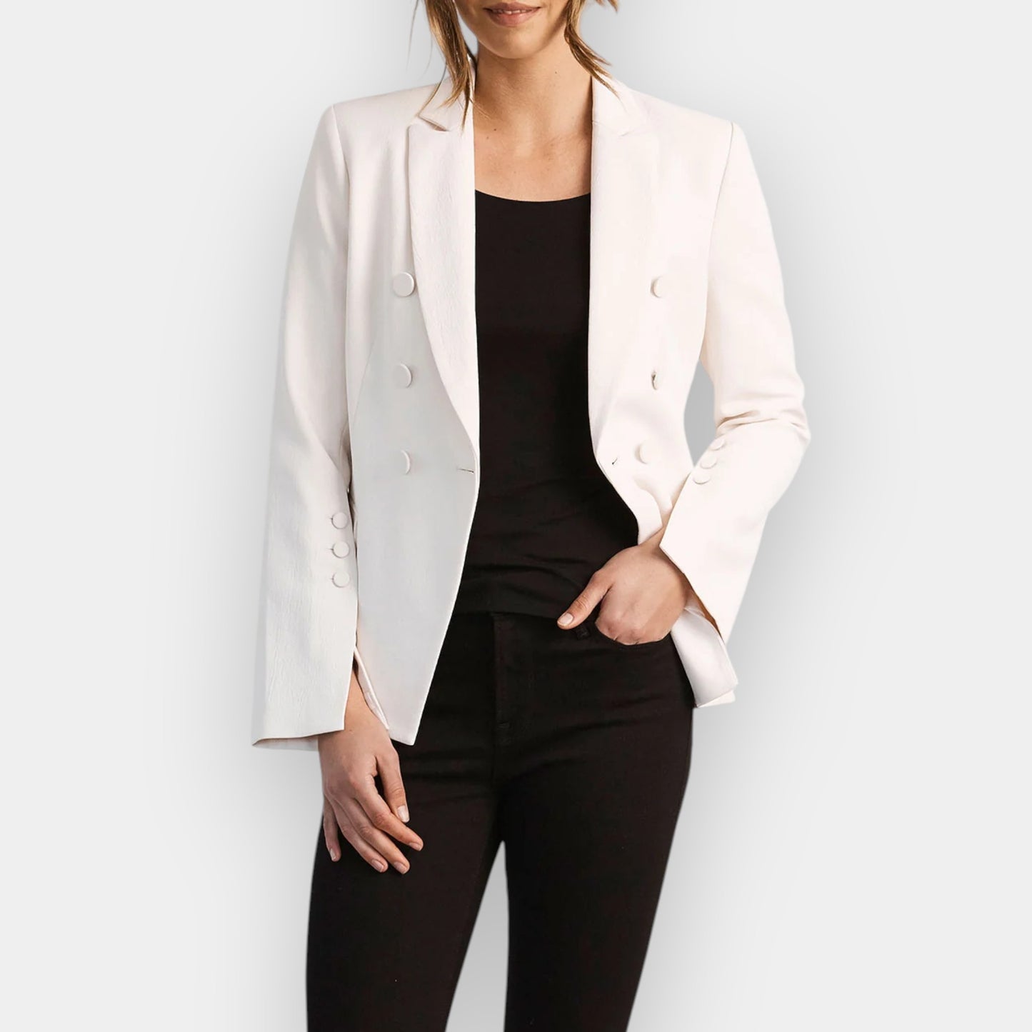 Luxe Deluxe Day-To-Night Cream D.B. Blazer Jacket AU10
