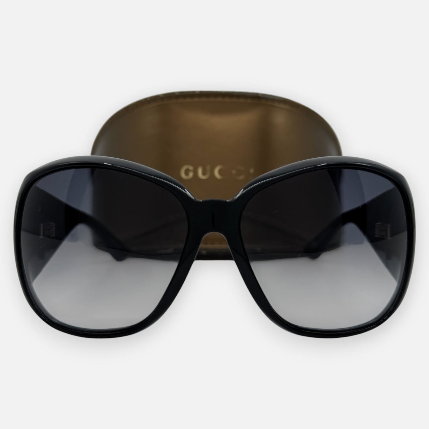 Gucci Black Square GG Logo Sunglasses GG 3027/S