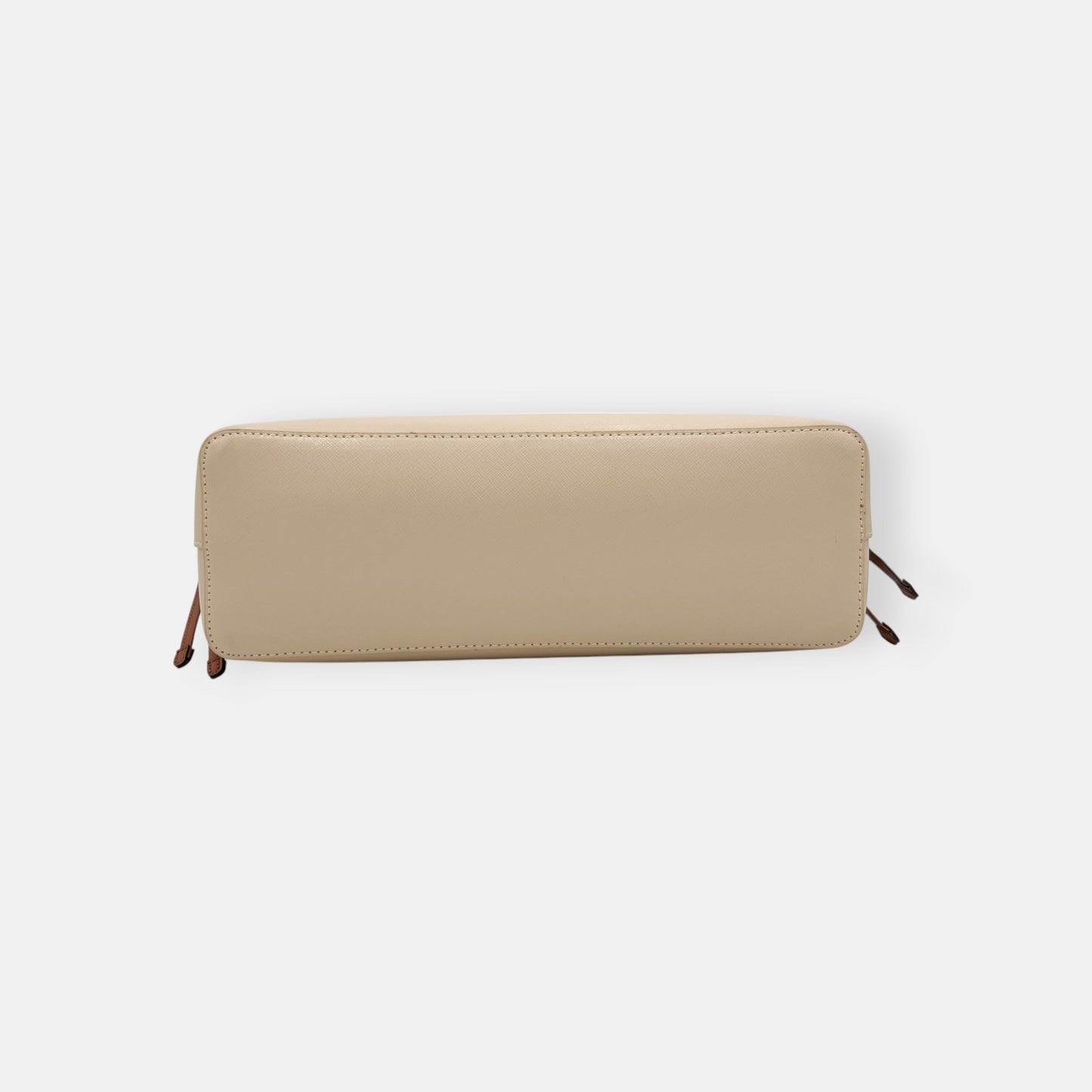Oroton Beige Saffiano Leather Harriet Medium Tote Bag [NEW]