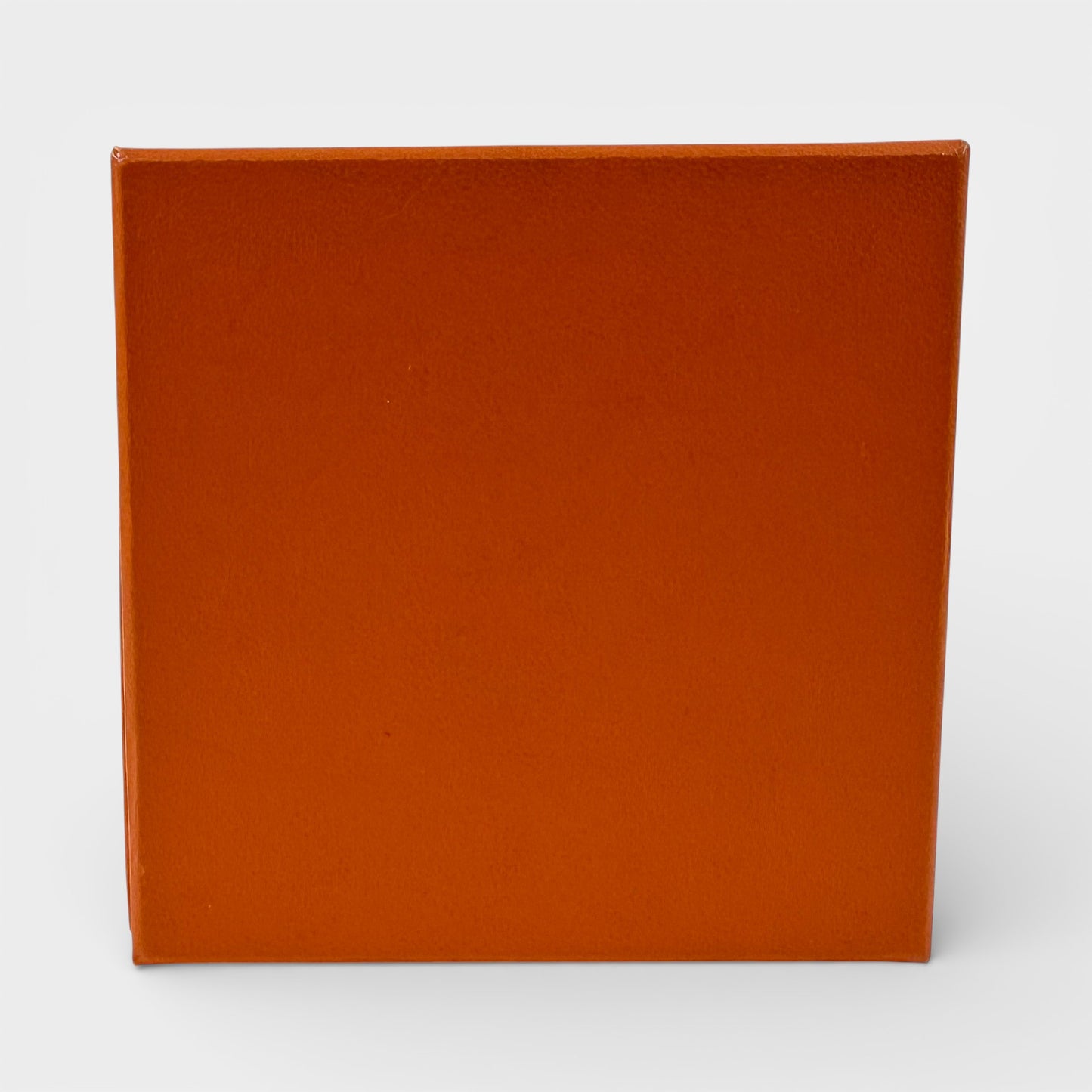 Hermes Orange Enamel Gold Plated Clic-Clac H PM Wide Bracelet