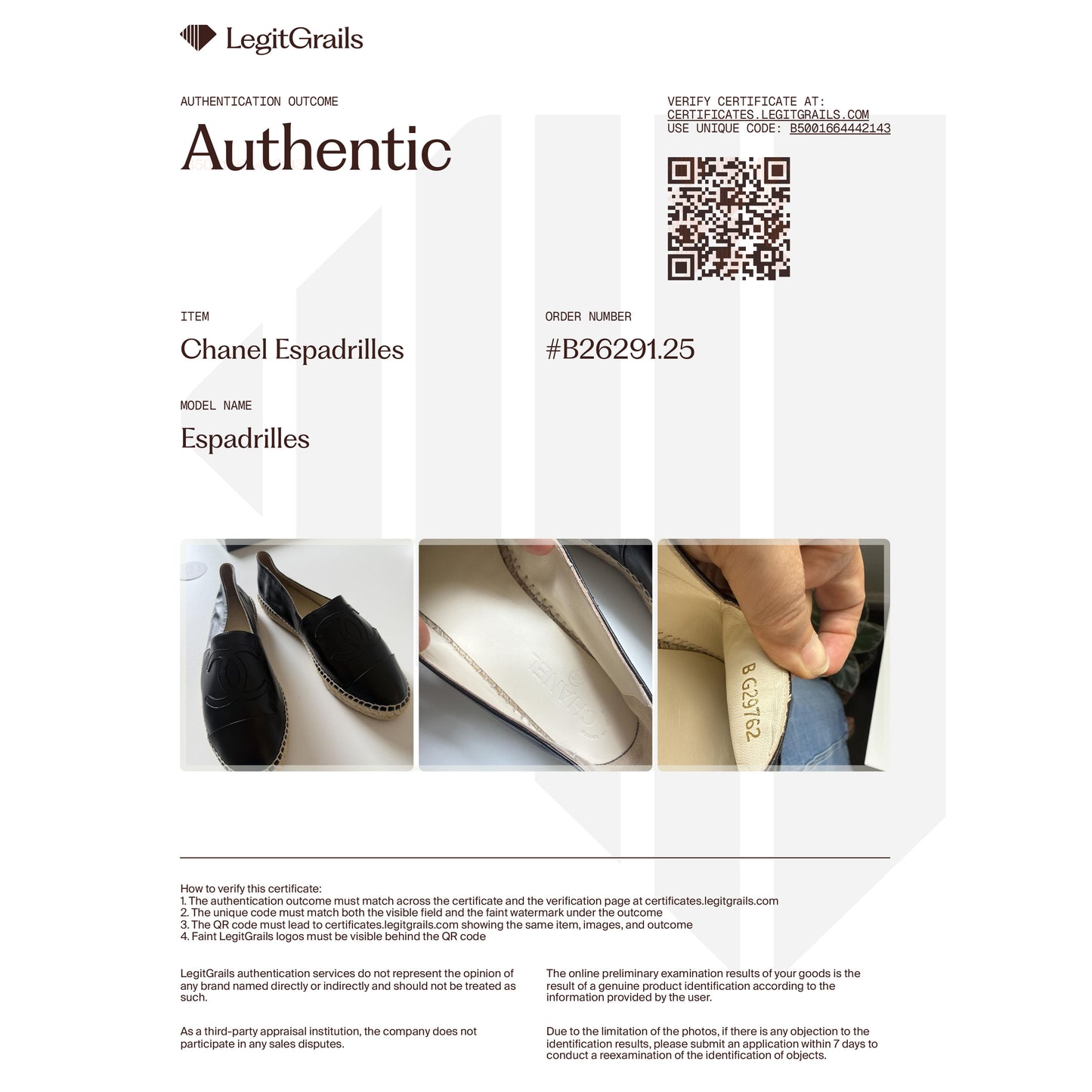 Chanel Black Lambs Leather Espadrilles EU41 ~ AU10 (also fits AU9) [G29762]