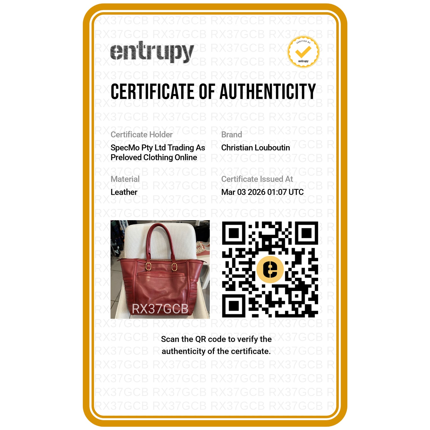 Christian Louboutin Burgundy Red Leather Farida Tote Bag