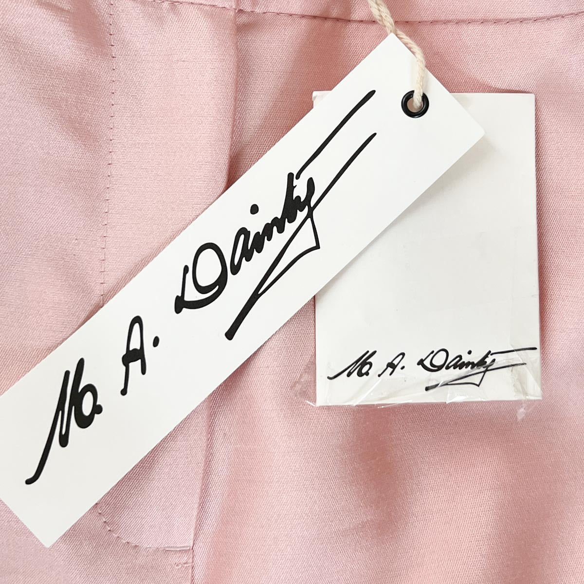 M.A. Dainty Pink Satin Flared Agora Pants AU16 [NEW]