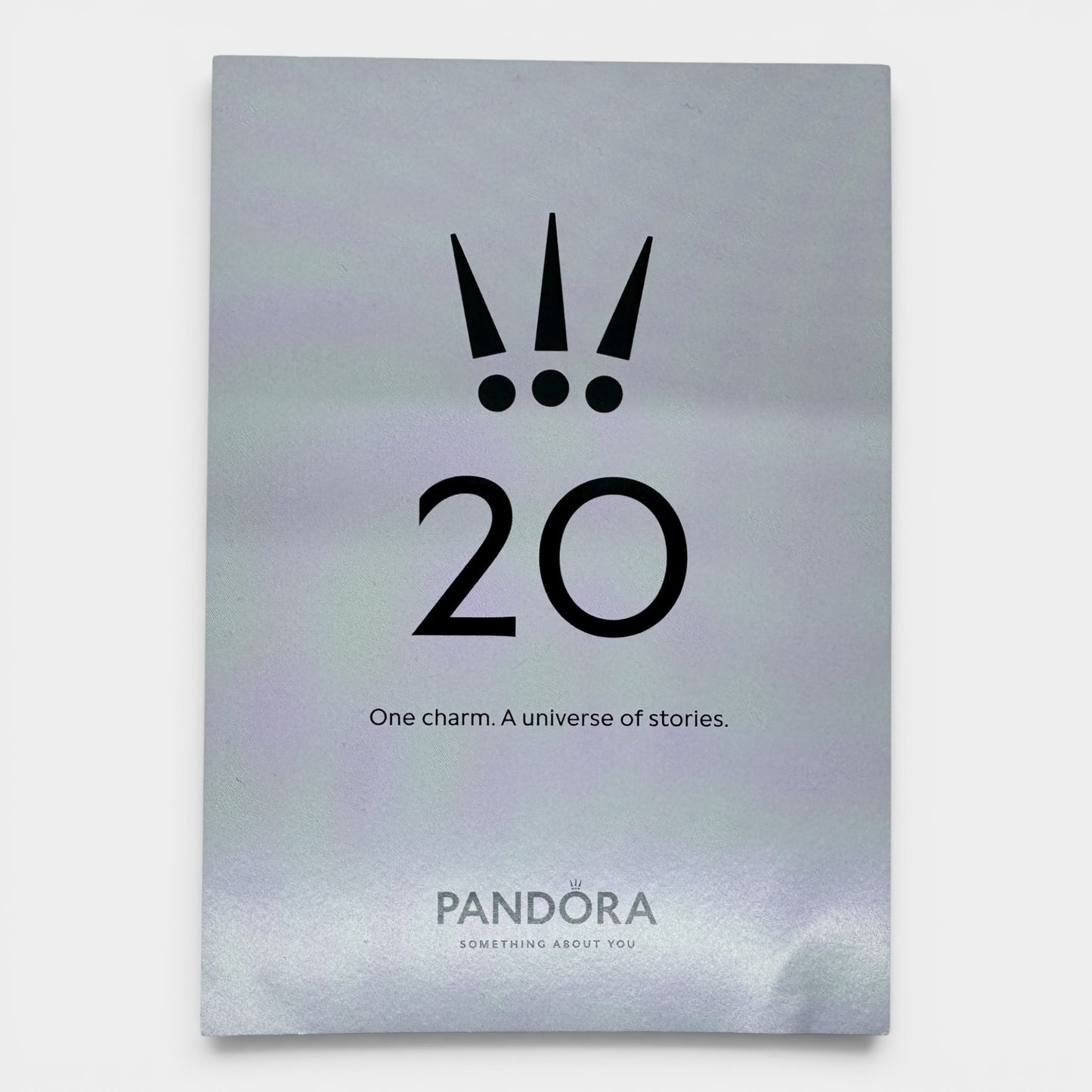 Pandora 20th Anniversary Silver Bracelet & 12 Charms Full Set