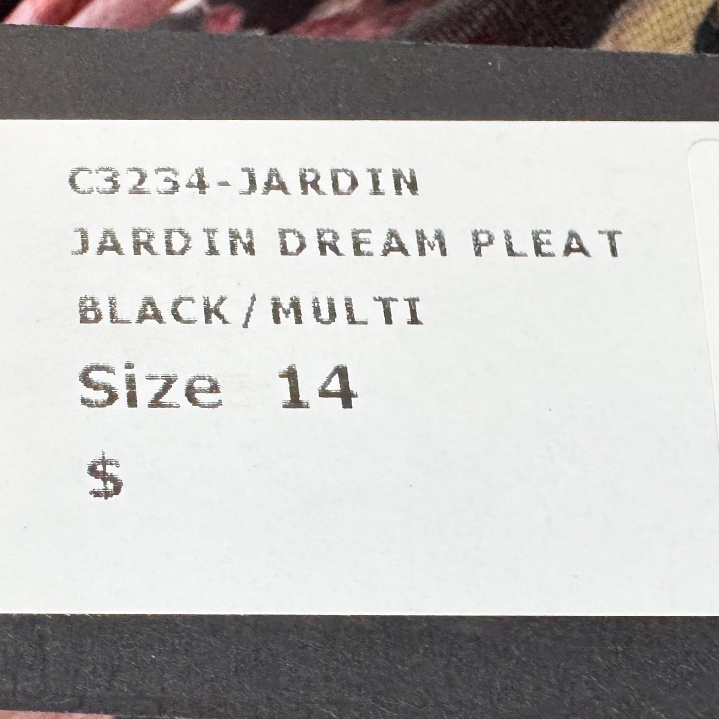 Romance Was Born Multicoloured Floral Jardin Dream Pleated Skirt AU14