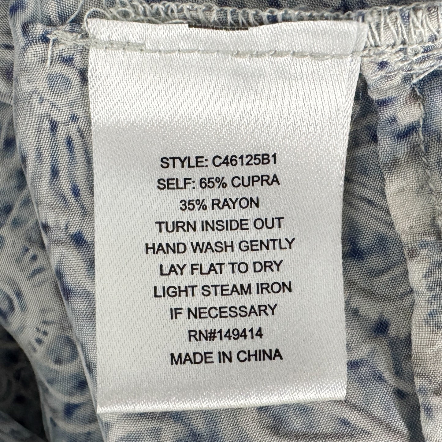 Johnny Was 'Dolce' Boho Light Blue Kimono Jacket Small [NEW]