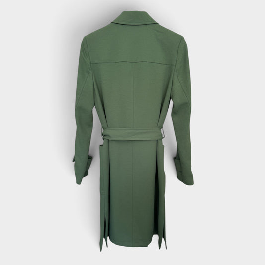 SABA Green Dharma Belted Trench Coat AU8 ~ Small