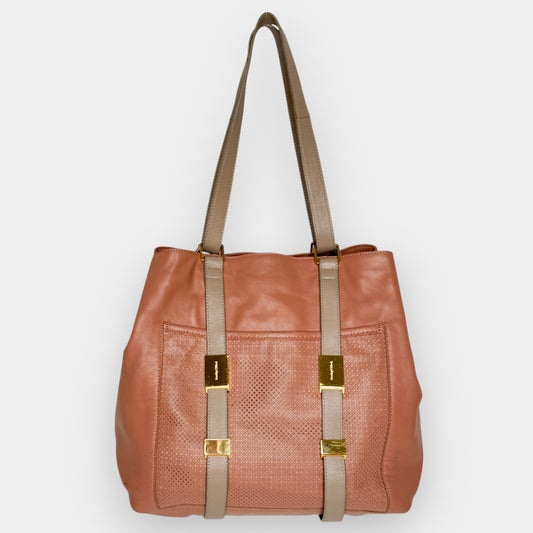 See By Chloe Blush Pink Leather Medium Tote Bag