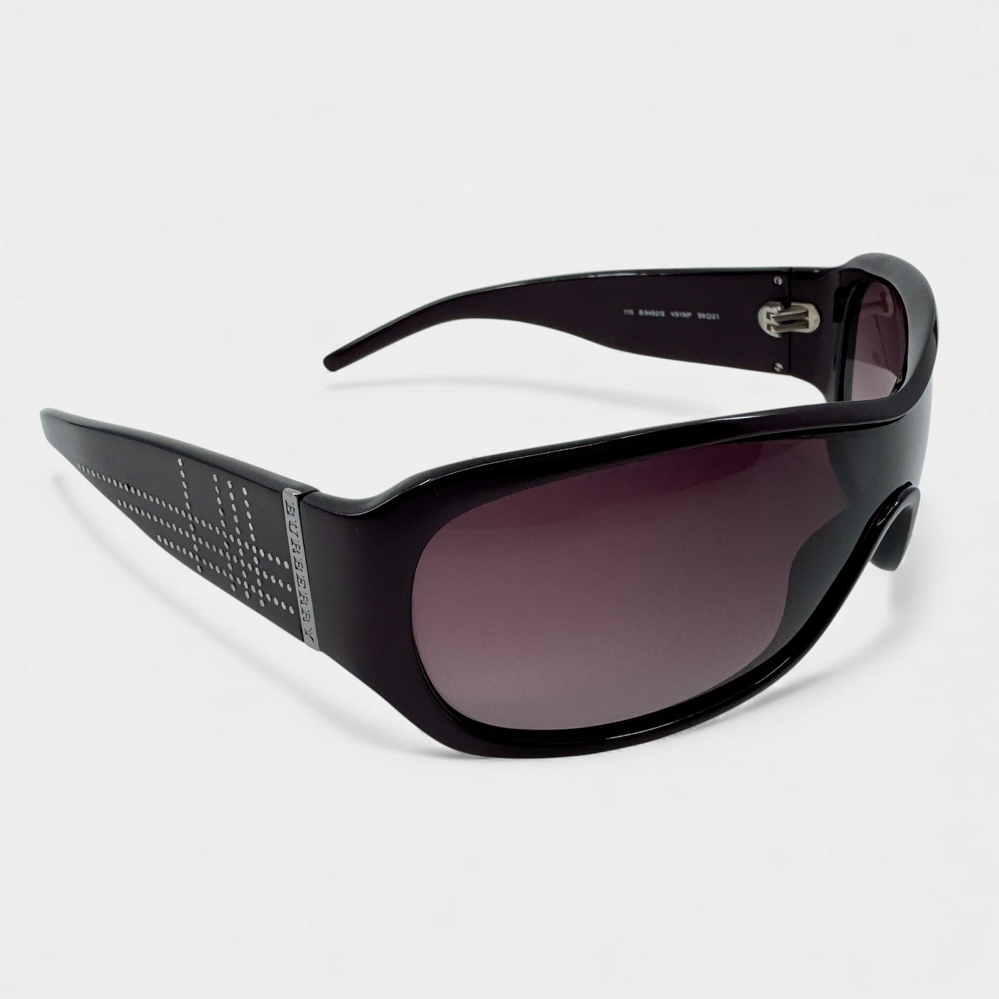 Burberry Deep Burgundy Wrap Around Sunglasses B 8482/S
