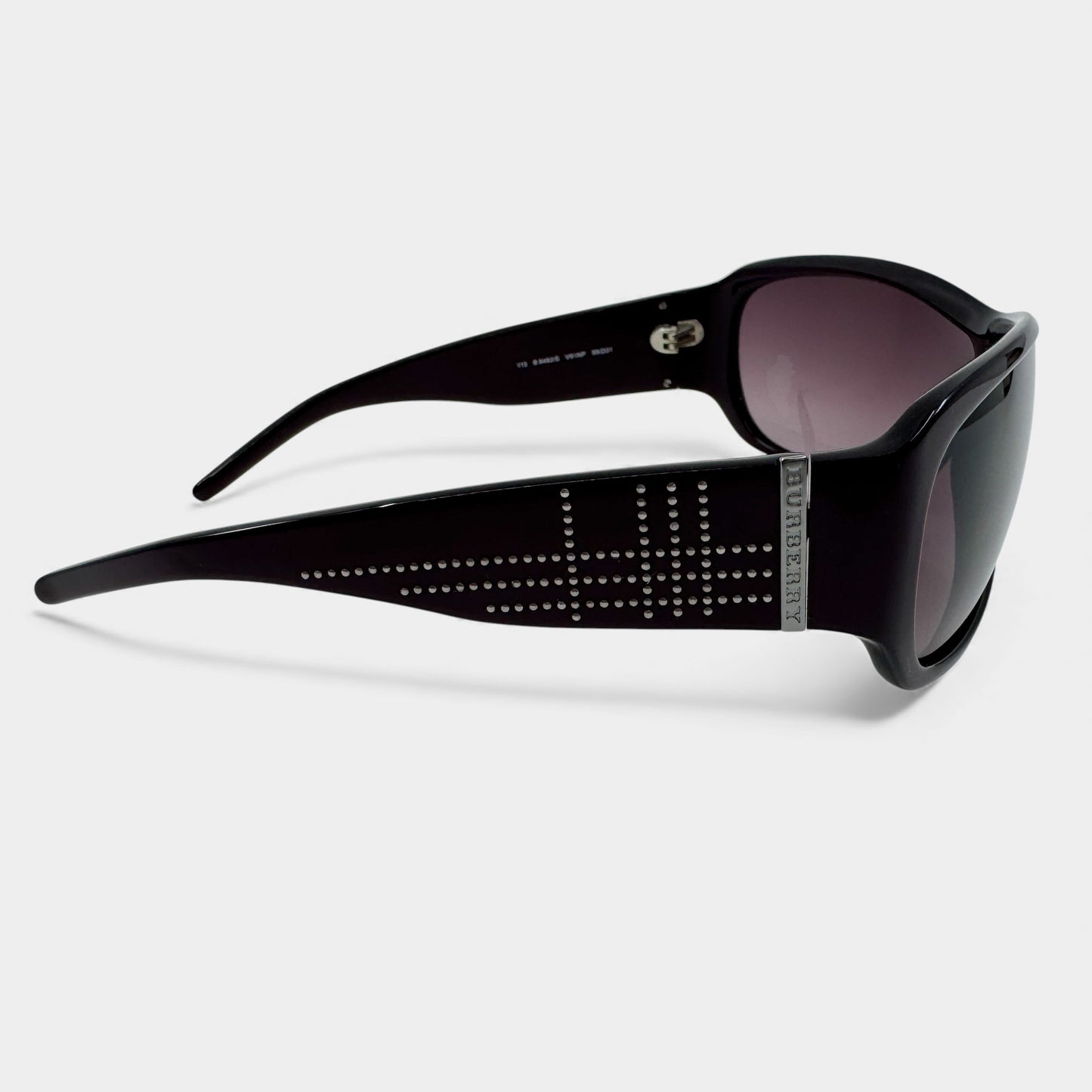 Burberry Deep Burgundy Wrap Around Sunglasses B 8482/S