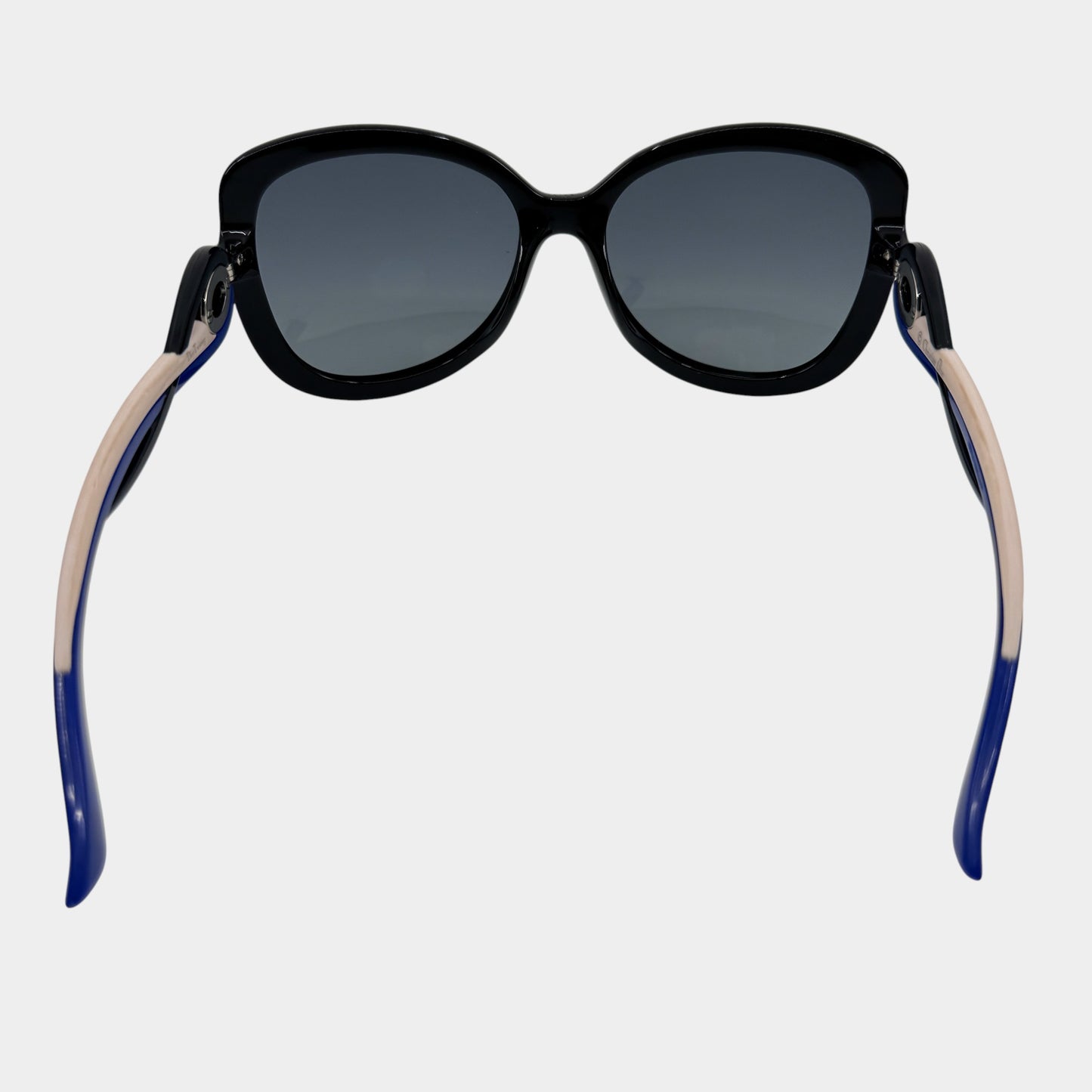 Christian Dior Vintage Black Twisting Optyl Butterfly Sunglasses