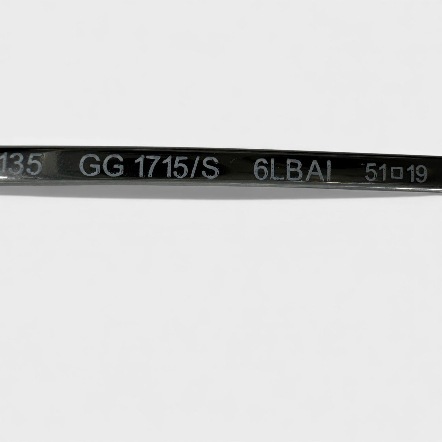 Gucci Vintage Lilac Gradient Frameless Sunglasses GG1715/S