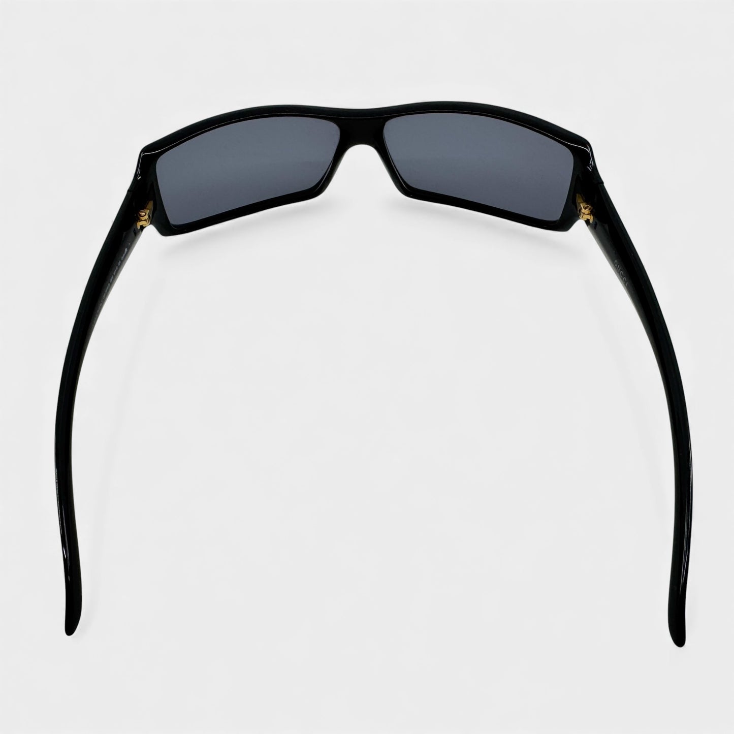 Gucci Vintage Black Rectangle Sunglasses GG2515/S