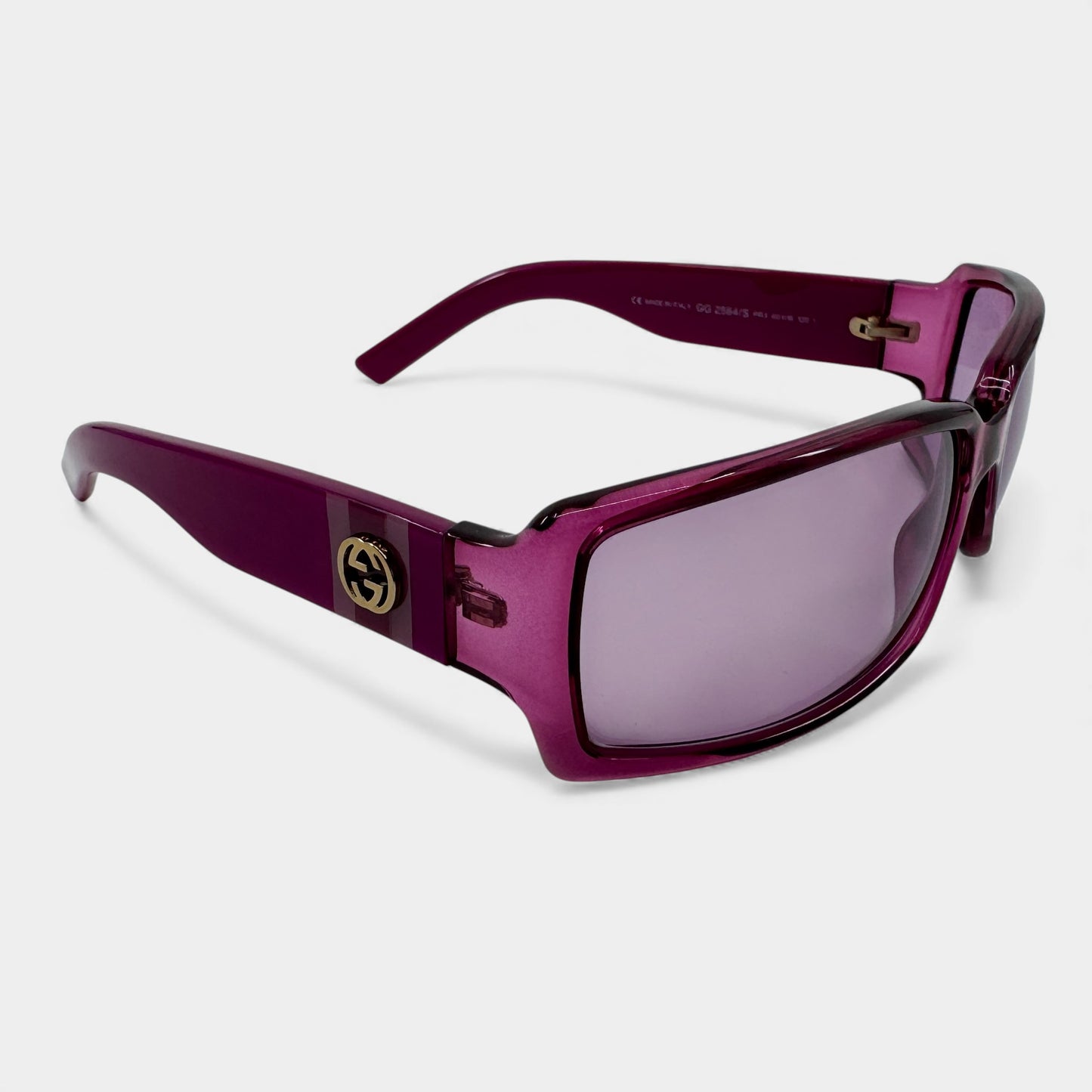 Gucci Vintage Fuchsia Pink Gradient Sunglasses GG2564/S