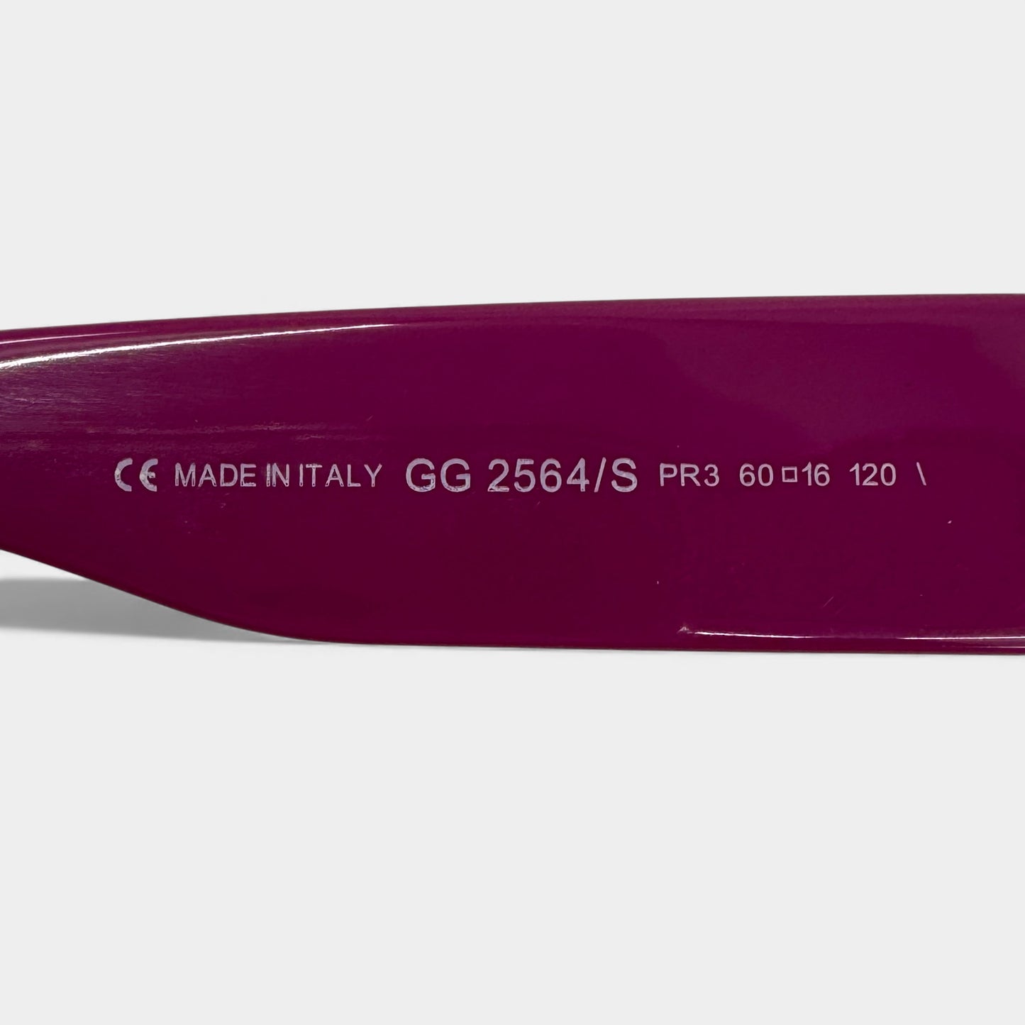 Gucci Vintage Fuchsia Pink Gradient Sunglasses GG2564/S