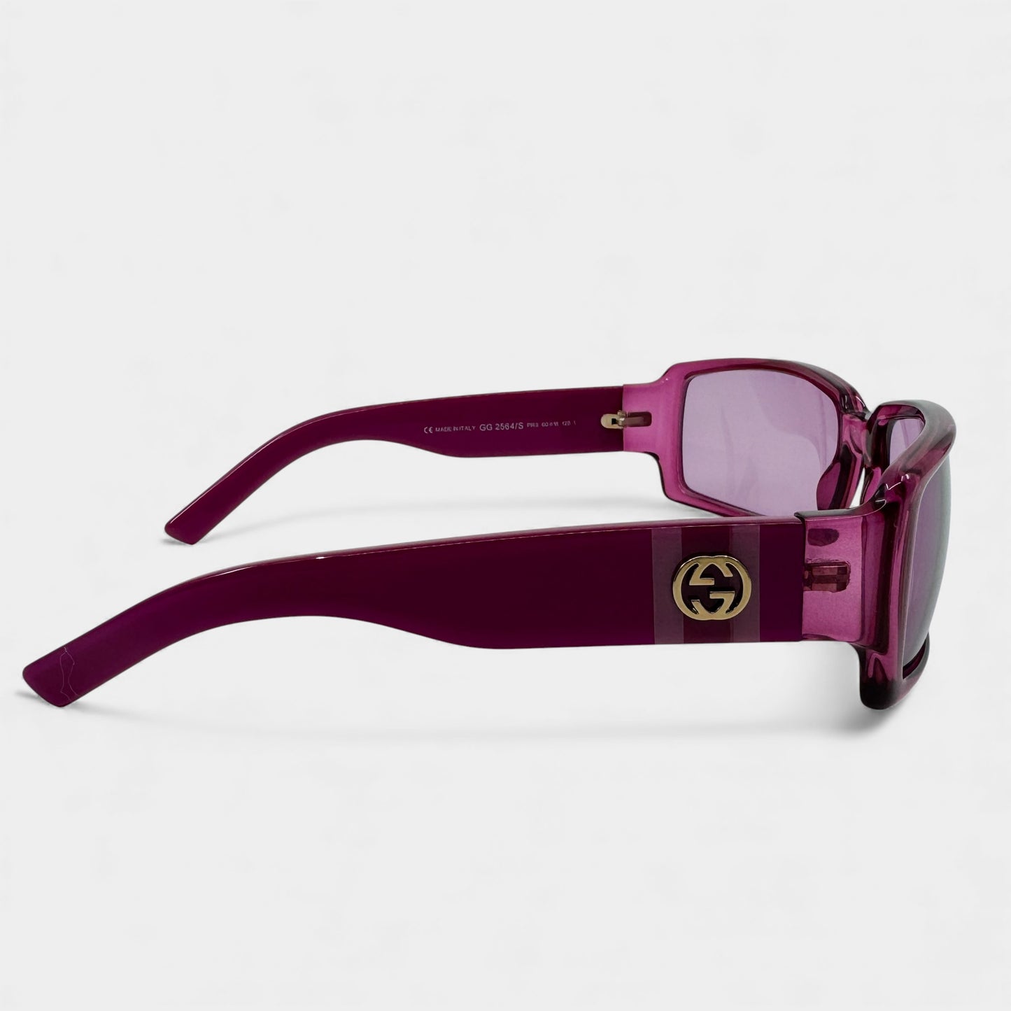 Gucci Vintage Fuchsia Pink Gradient Sunglasses GG2564/S