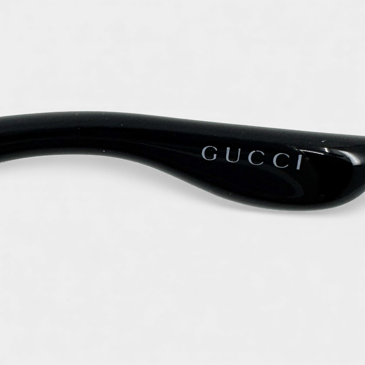 Gucci Vintage Black Rectangle Gradient Lens Sunglasses GG3059/S