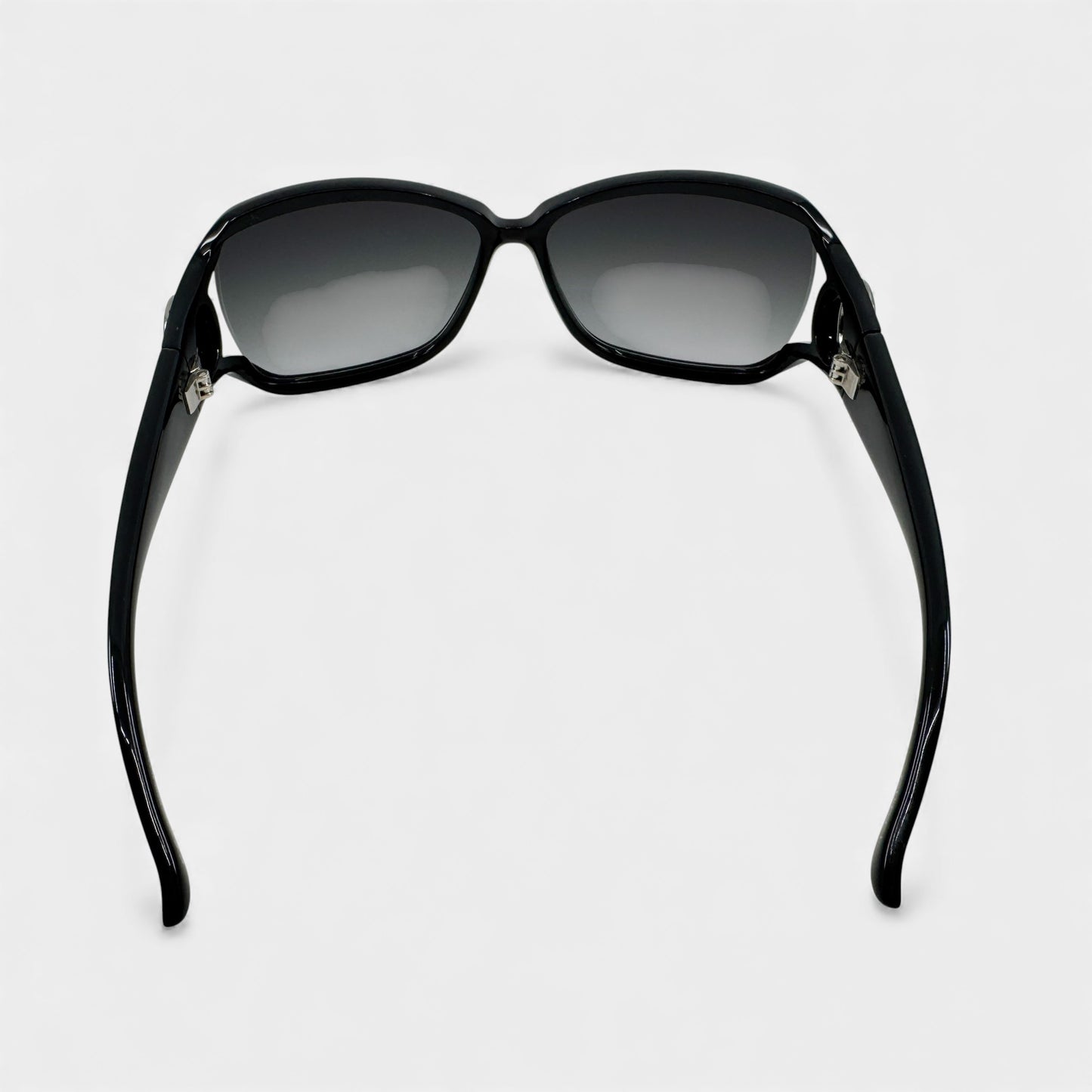 Gucci Vintage Black Rectangle Gradient Lens Sunglasses GG3059/S