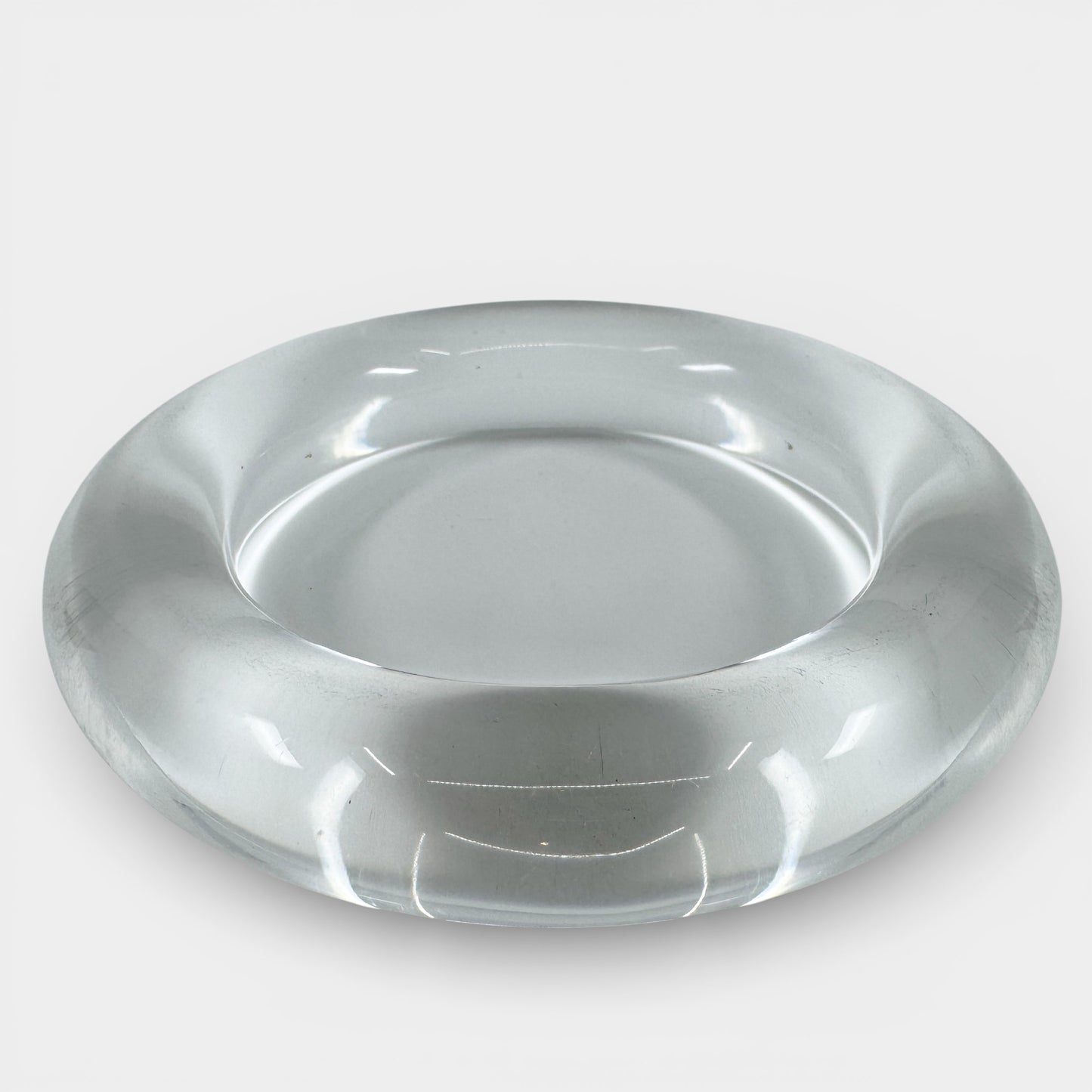 Angela Caputi Italy Clear Resin Bangle Bracelet