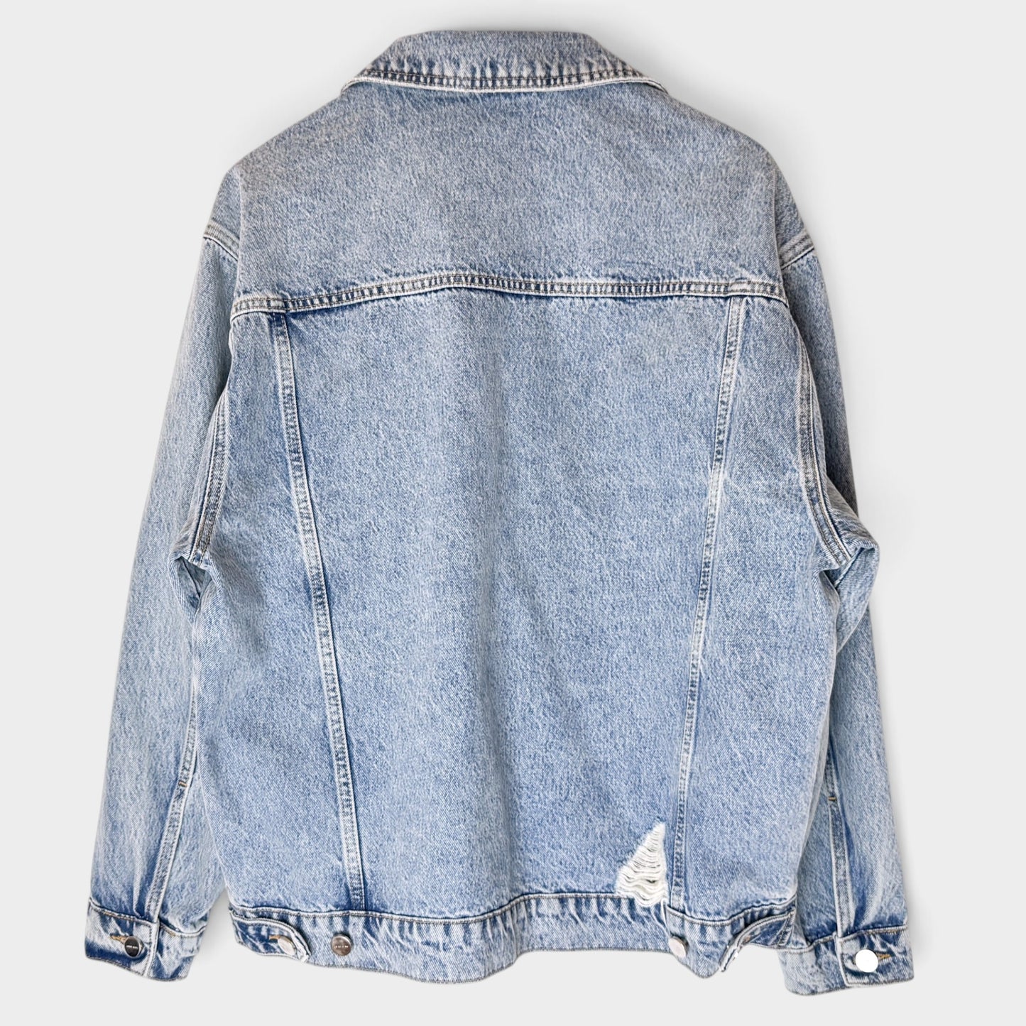 Anine Bing Blue Wash Denim Rory Jacket Medium ~ AU10-12