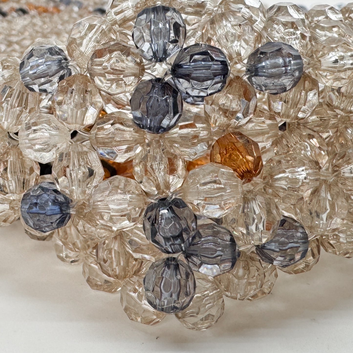 Anteprima Italy Multicoloured Beaded Tote Bag