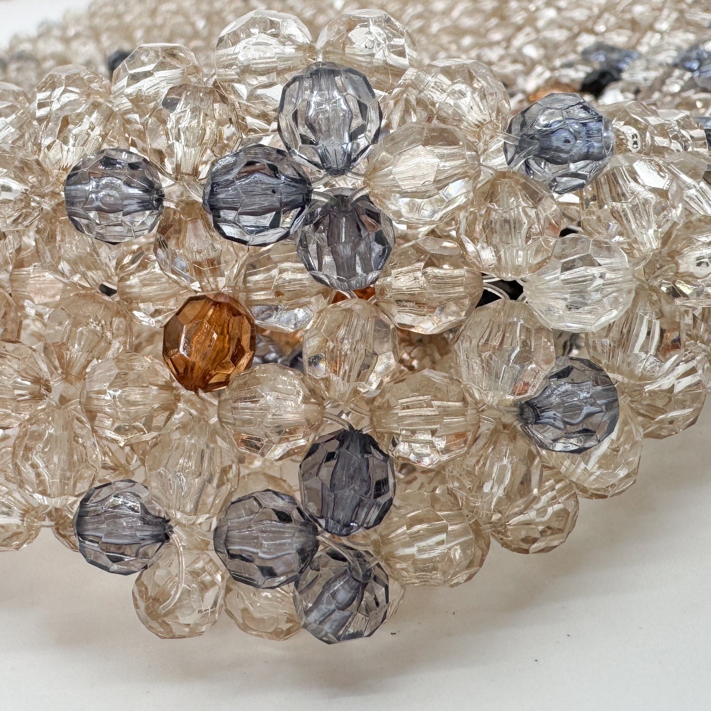 Anteprima Italy Multicoloured Beaded Tote Bag