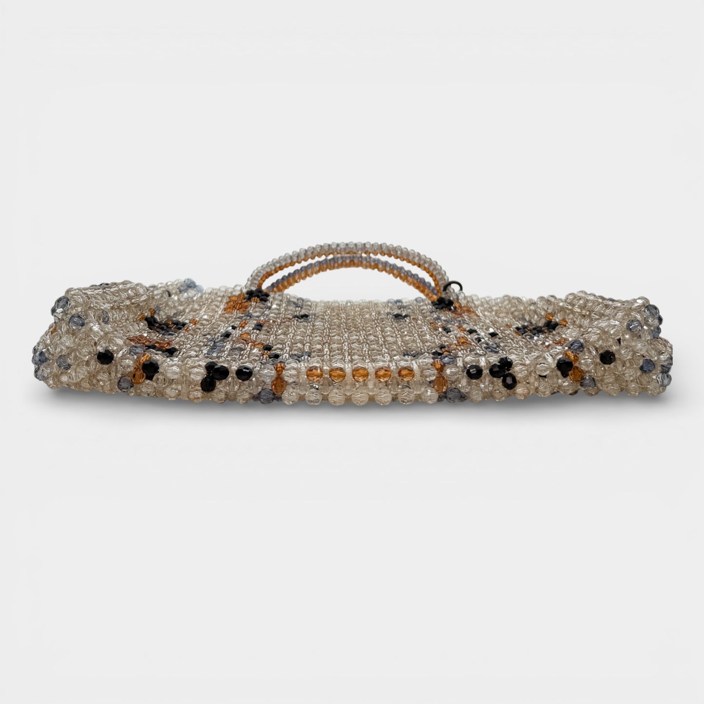 Anteprima Italy Multicoloured Beaded Tote Bag