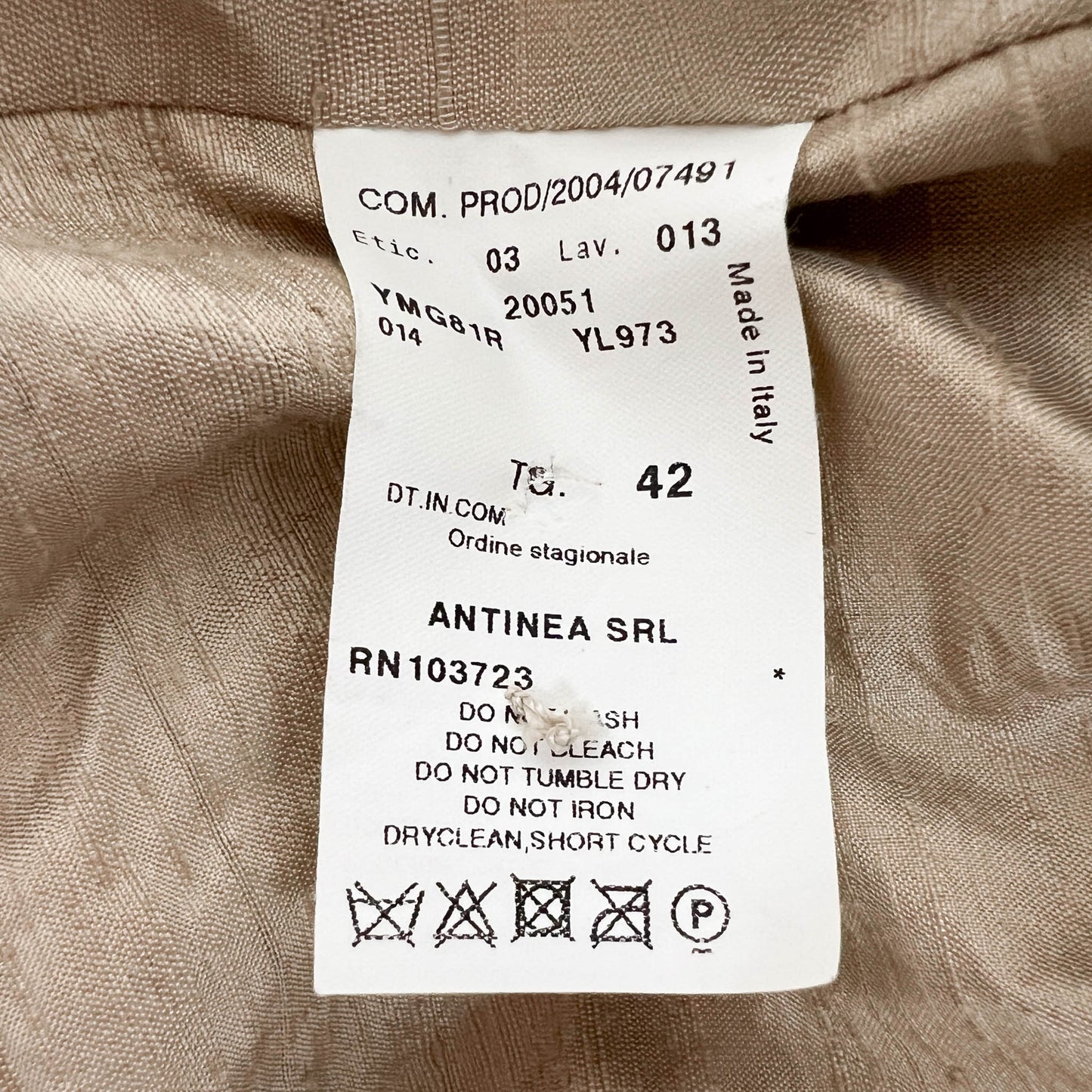 Armani Collezioni Silk Gold Beige Sequin Jacket US6 ~ AU8-10
