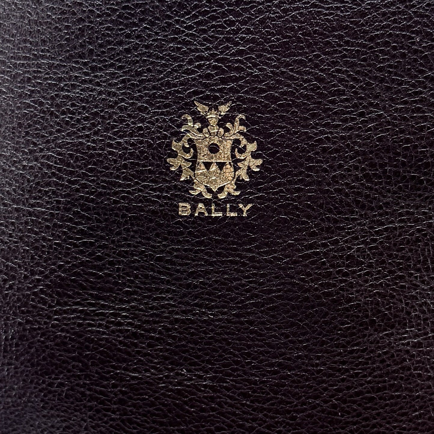 Bally Dark Burgundy Brown Leather Beckett Sac Tote Bag