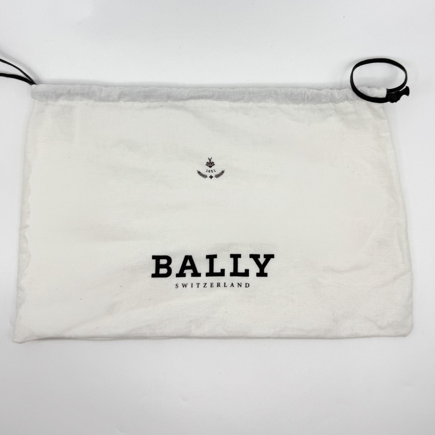 Bally Blush Beige Leather Wristlet Clutch Bag