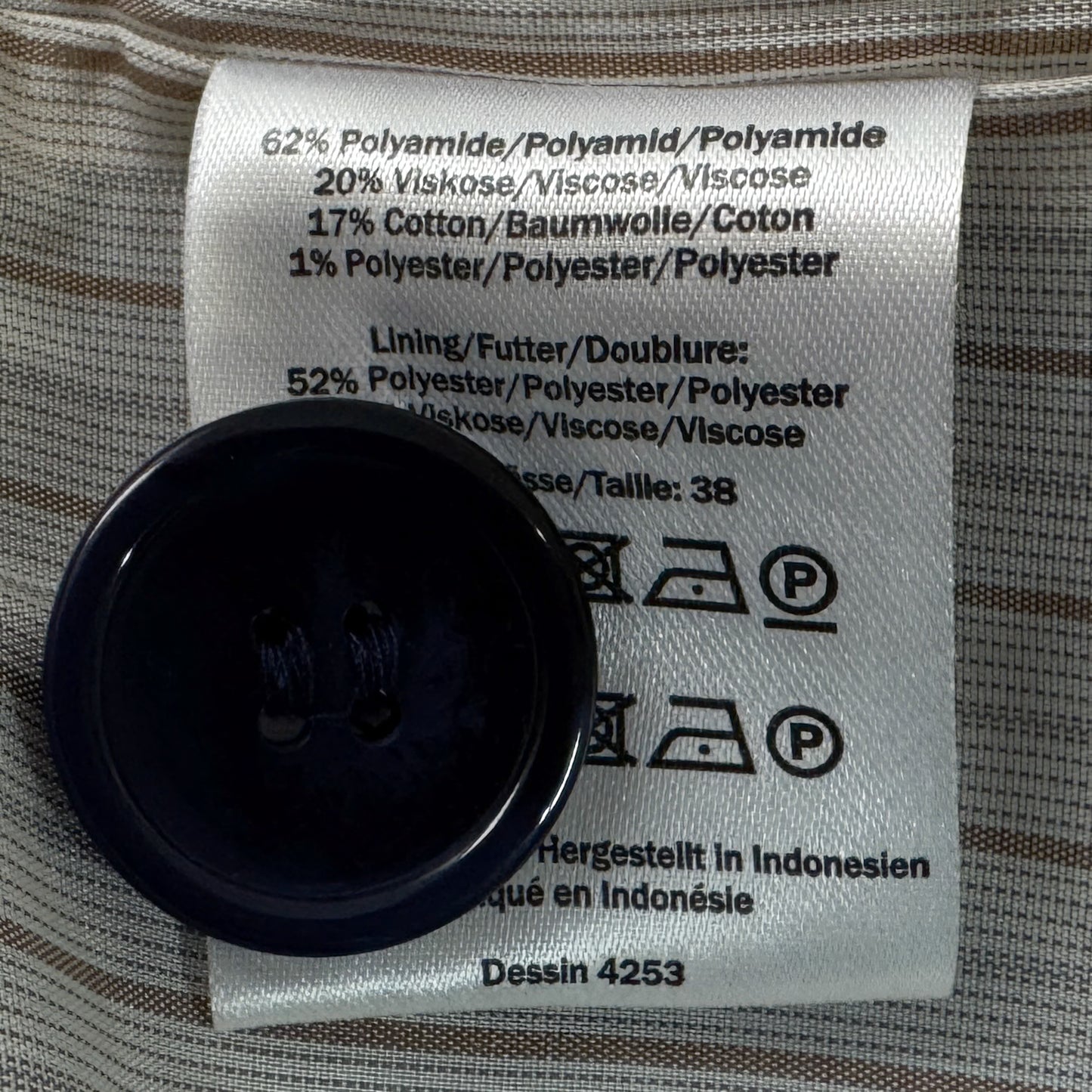 Baum & Pferdgarten Blue 'Drisha' Jacquard Duster Coat EU38 ~ AU10-12 ~ M [NEW]