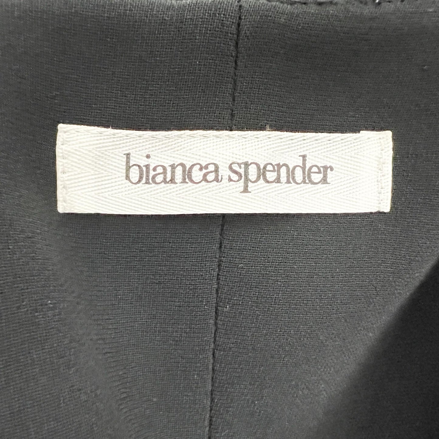 Bianca Spender Black Sleeveless Vest Jacket AU8