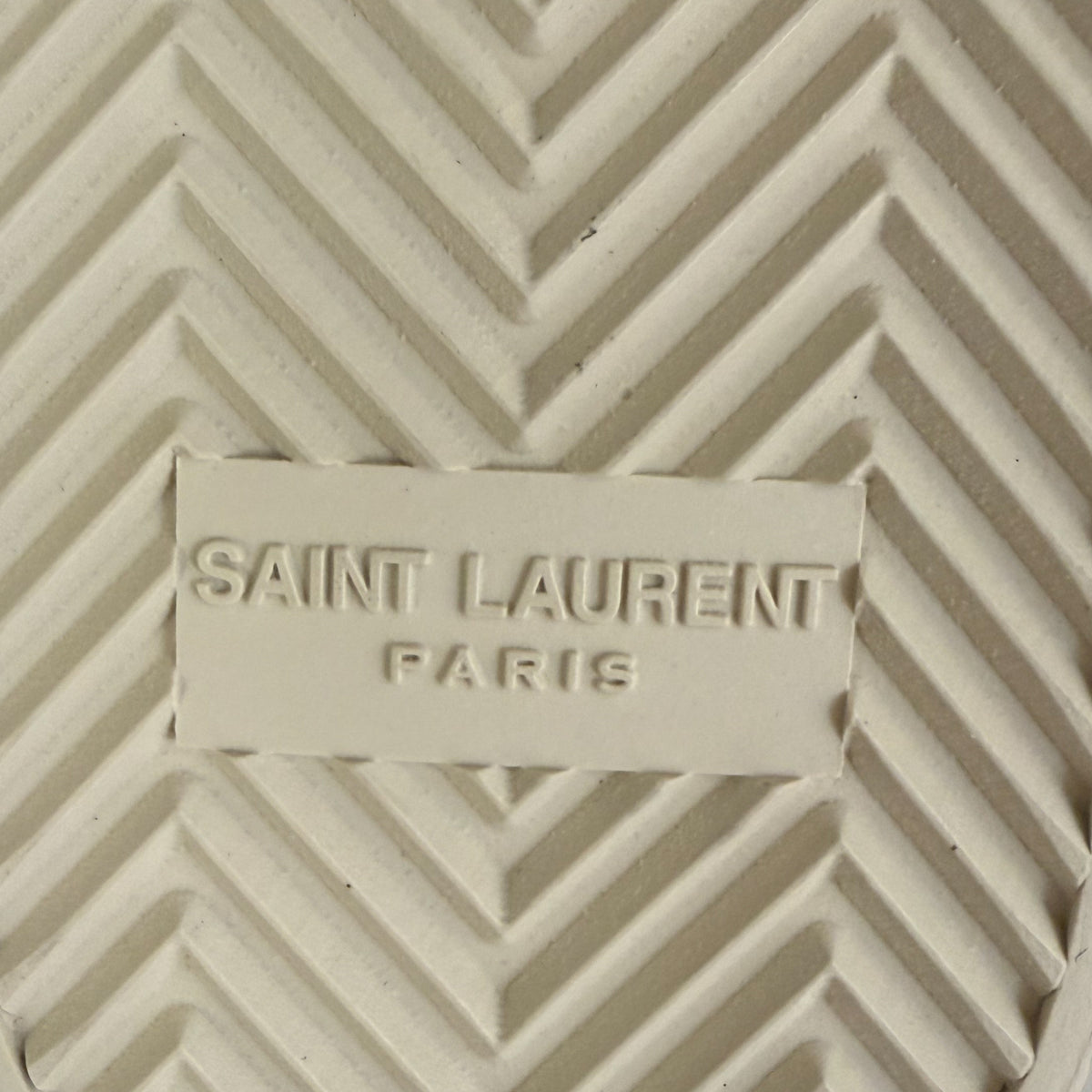 Saint Laurent Court Classic Black Leather Glitter Star Sneakers EU40 ~ AU9