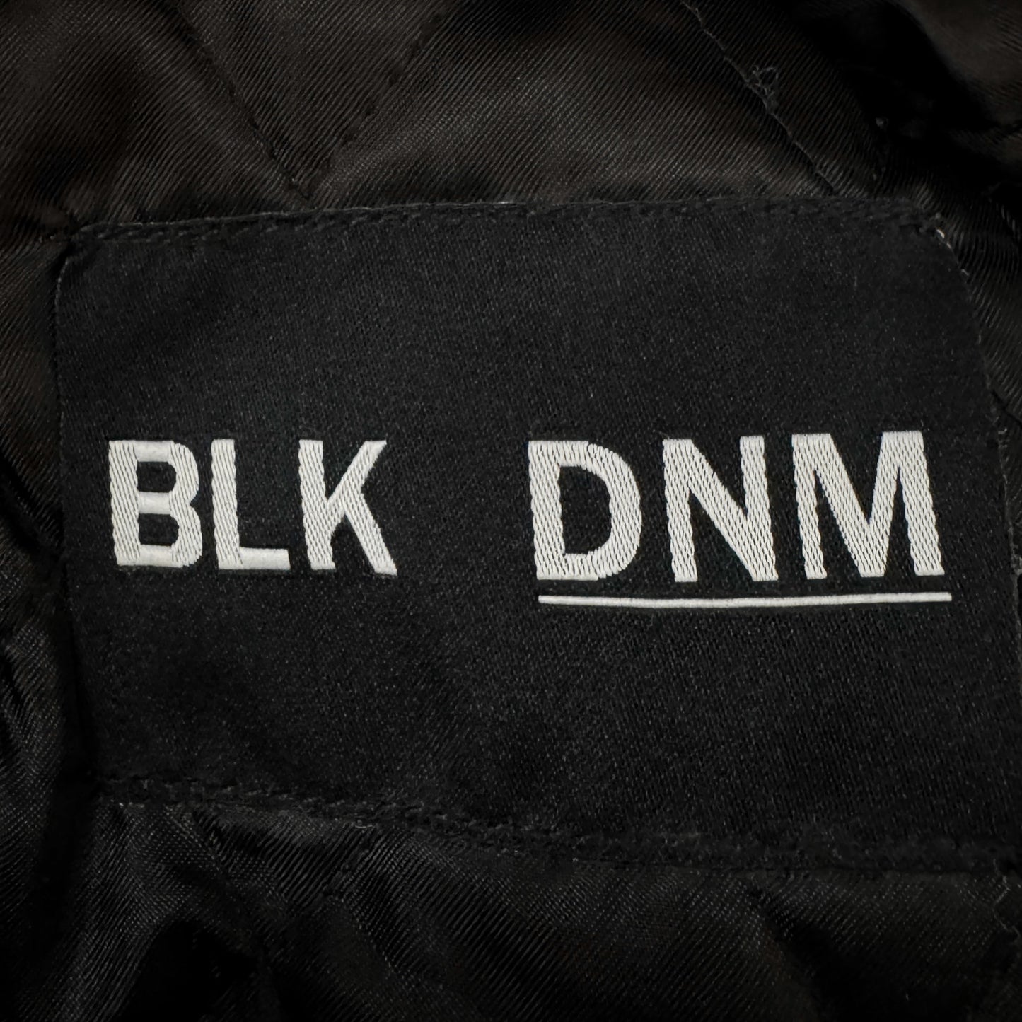 BLK DNM ® Black Leather Biker Jacket Small ~ AU6-8