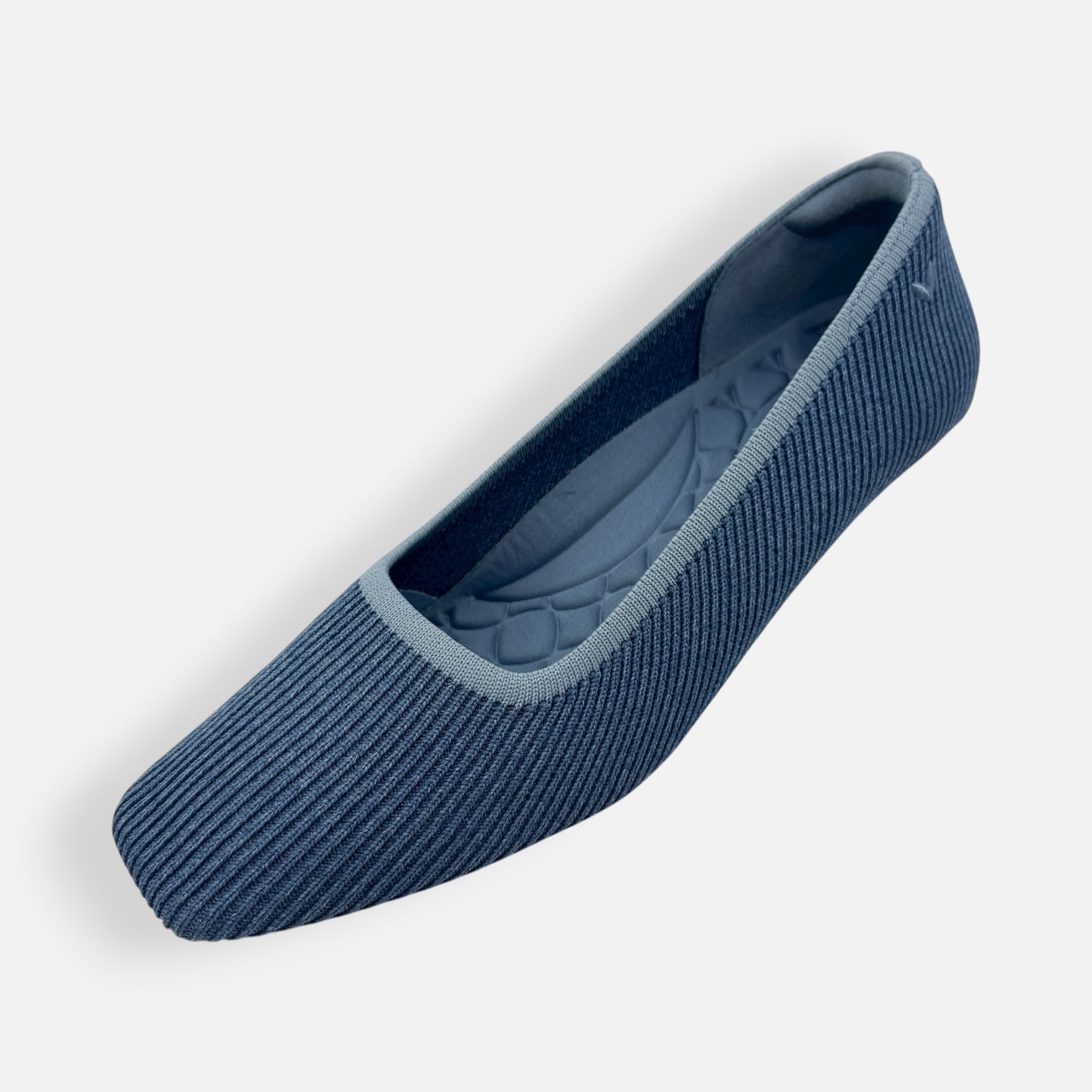 Vivaia Light Blue Mid Heel Melody Court Shoes EU41 M ~ AU10