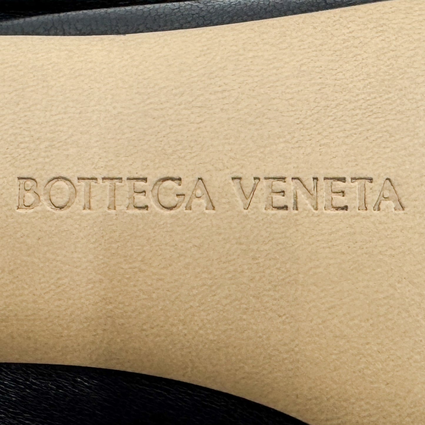 Bottega Veneta Black Leather Stretch Mule 90 Sandal Shoes EU39 ~ AU8