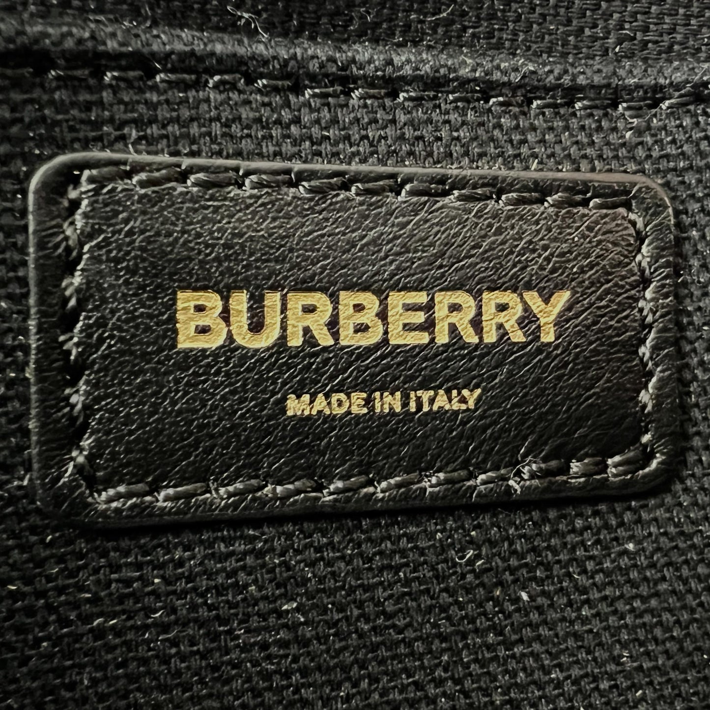 Burberry Canvas & Leather Vintage Check Camera Crossbody Bag