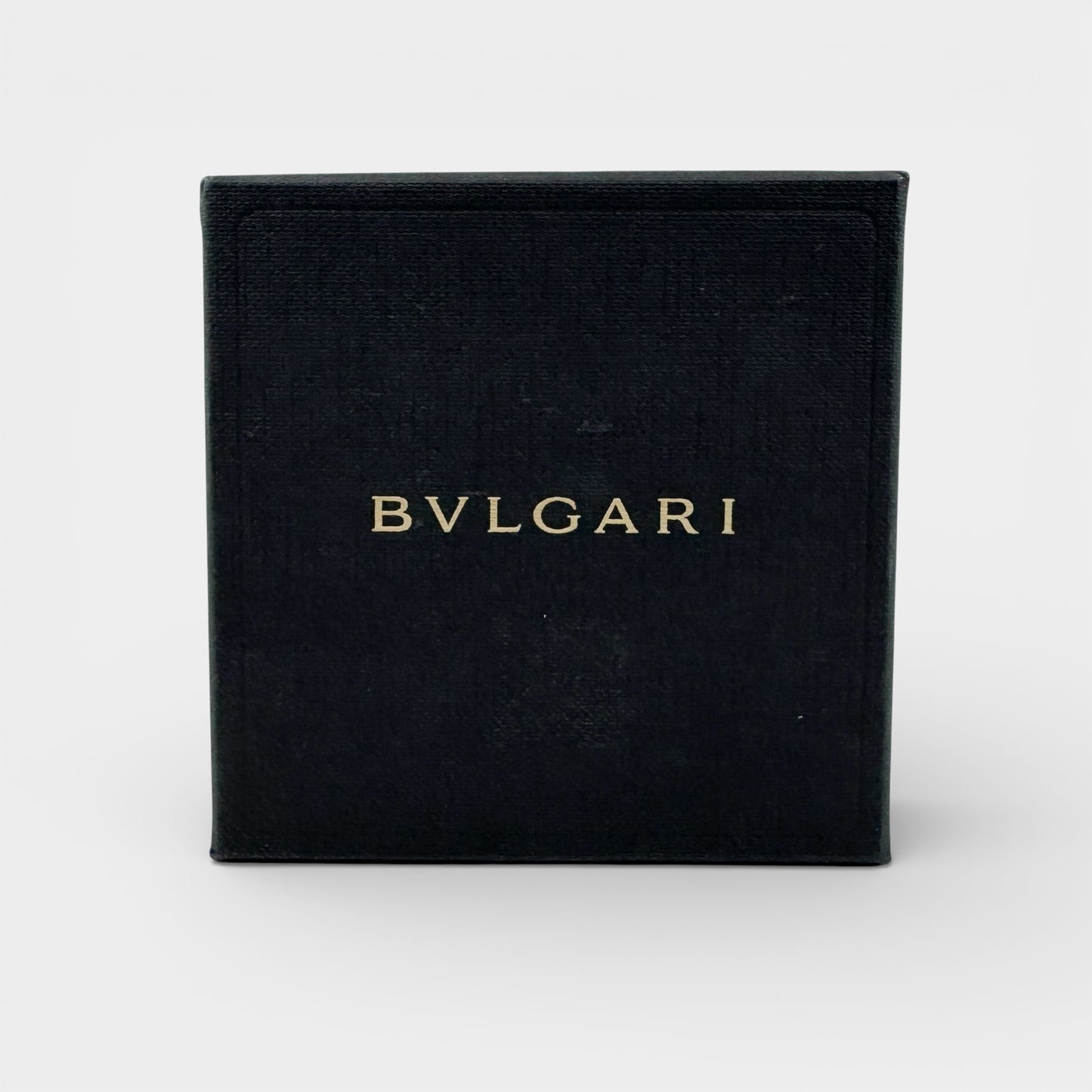 Bvlgari Italy Purple Leather & Goldtone Brass Cuff Bracelet