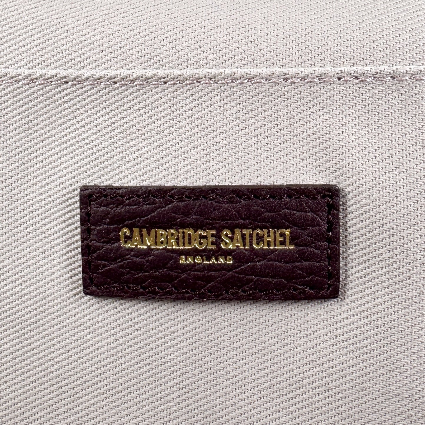 Cambridge Satchel Co Bordeaux Calf Leather Mini Sophie Bag