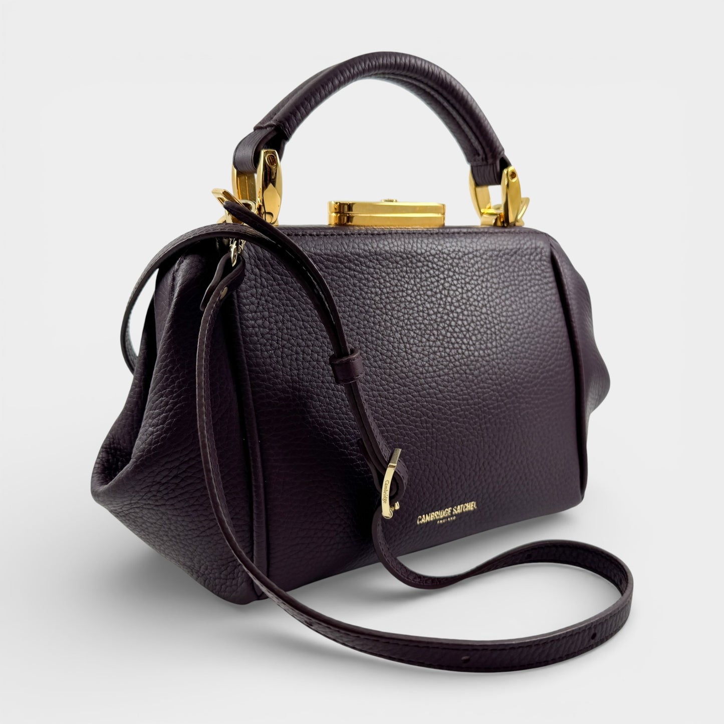 Cambridge Satchel Co Bordeaux Calf Leather Mini Sophie Bag