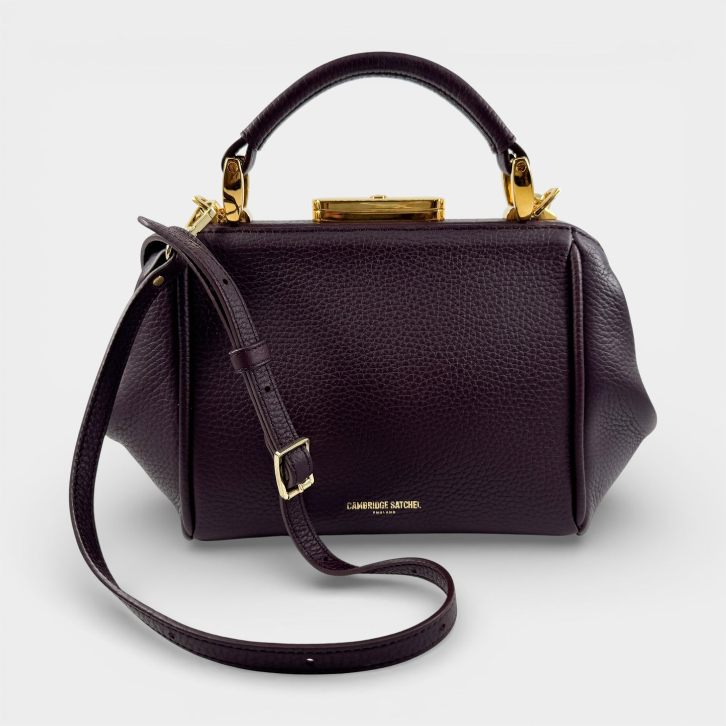 Cambridge Satchel Co Bordeaux Calf Leather Mini Sophie Bag