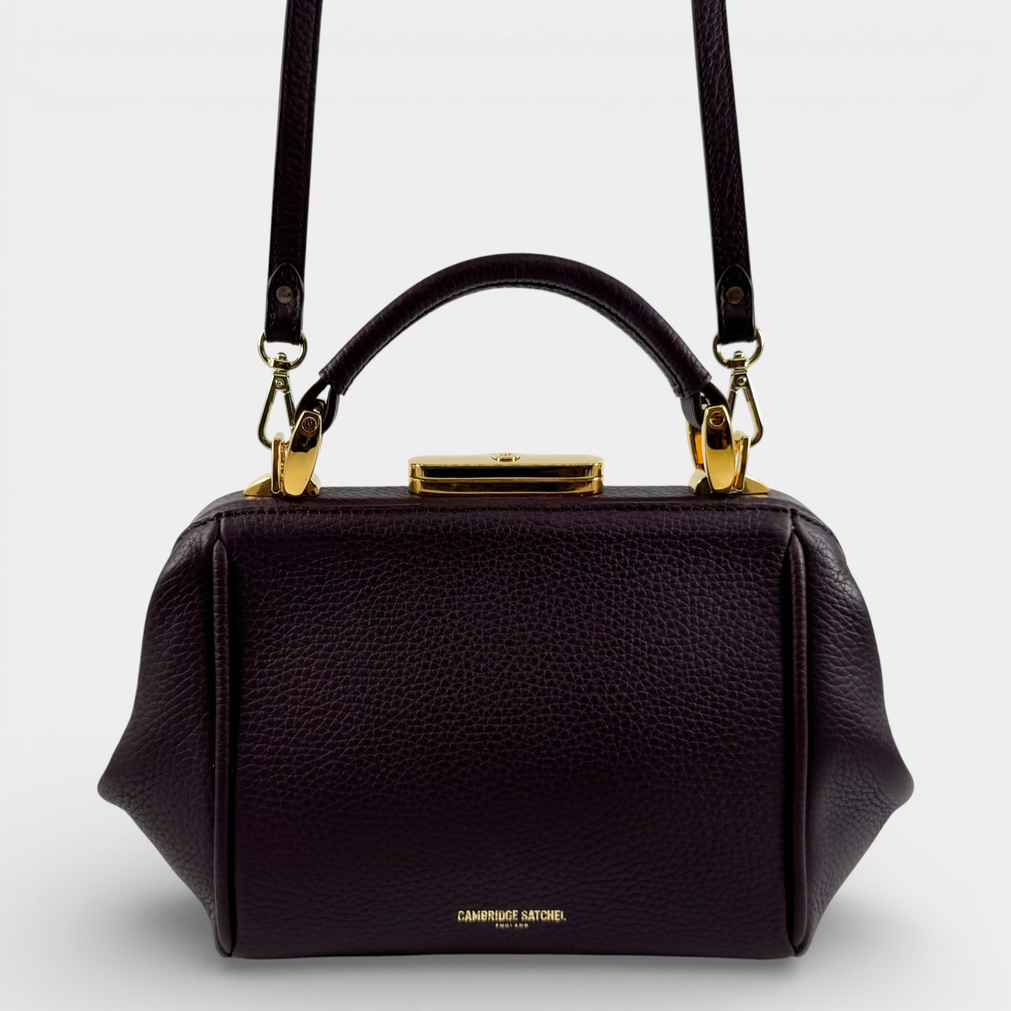 Cambridge Satchel Co Bordeaux Calf Leather Mini Sophie Bag