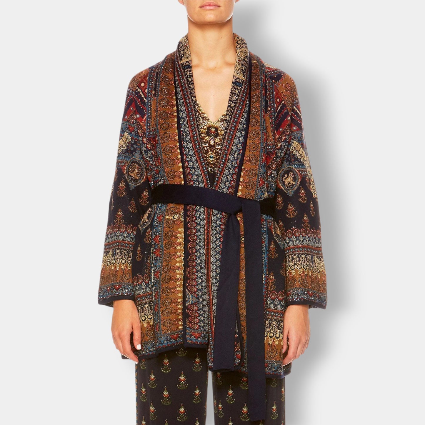 Camilla 'Bliss Of Bohemia' Kimono Wrap Jacket Large ~ AU14 [NEW]